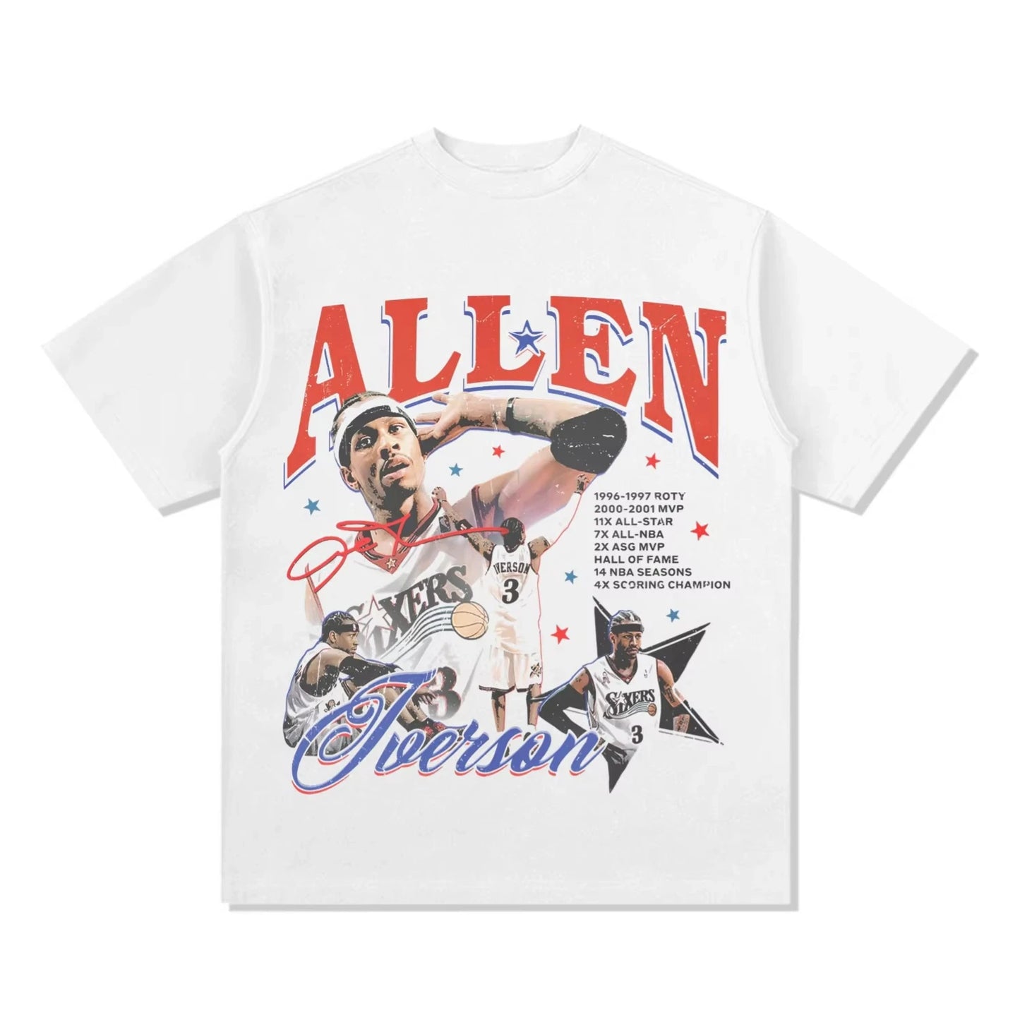 "Frog Drift StreetArt" Allen Iverson Customisable Premium Tees